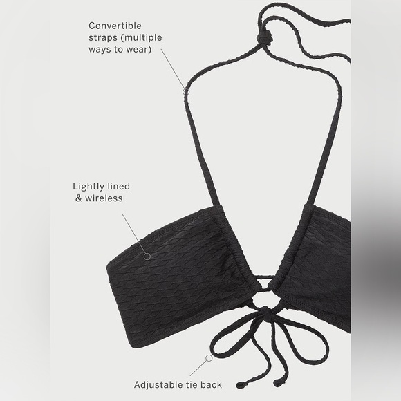 NWT Victoria’s Secret Mix & Match Multiway Halter Bikini Top - Picture 2 of 7